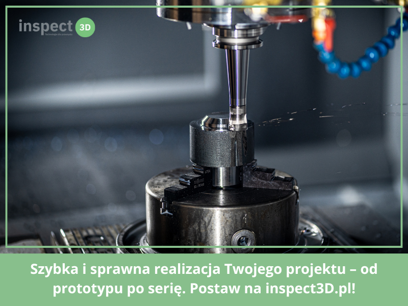Frezowanie CNC z inspect3d